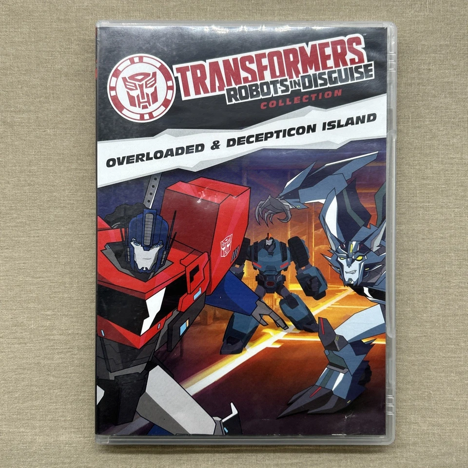 Transformers Robots In Disguise: Overloaded & Deception Island (DVD 2007) 2-Eps - Image 2 of 4