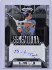 2025 Panini Prizm - Sensational Signatures #SS-BT - Brayden Taylor