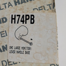Delta H74PB ONE LARGE MONITOR LEVER HANDLE BASE