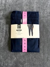 NWT Member's Mark Travel Joggers Women's Small Navy Blue Relaxed Fit Drawstring