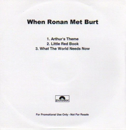 Ronan Keating Und Burt Bacharach Wenn Ronan Burt Traf CDr Europa Polydor 2011 - Bild 2 von 2
