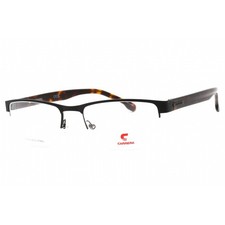 Carrera Men's Eyeglasses Black Half Rim Rectangular Frame CARRERA 8888 0807 00