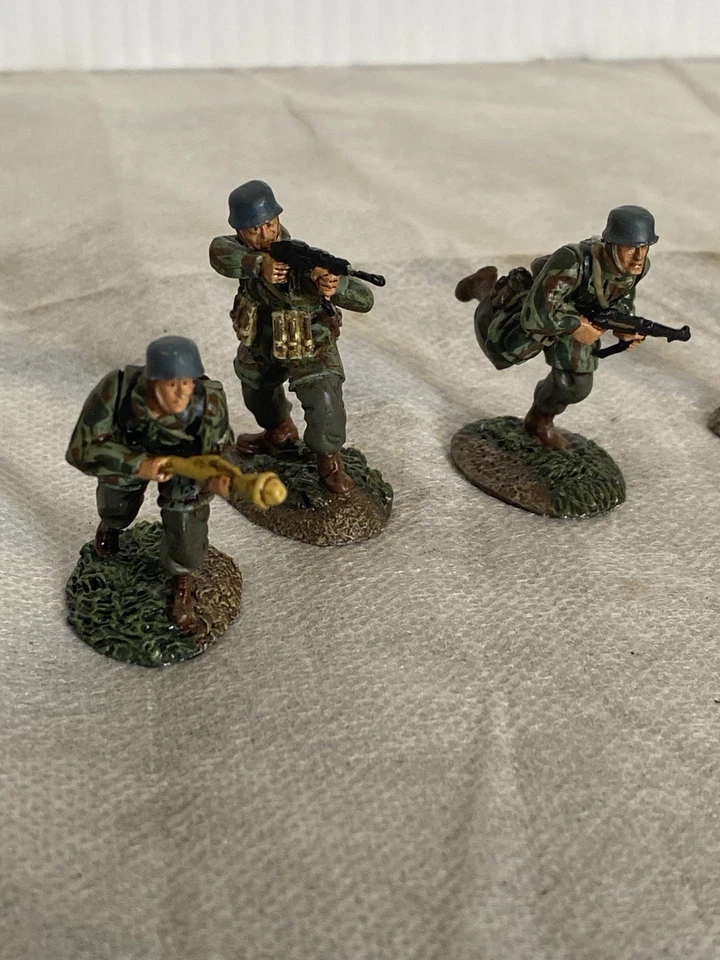 Raro Juego de Paracaidistas Alemanes Corgi Forward March US59009 1:50 Edición Limitada Foto 4 de 4