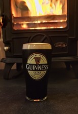 Guinness Extra Stout Pint Glass – Official Beer Glassware