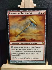 Hammer of Purphoros - Theros - Rare - LP to NM (see pics) MTG