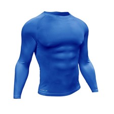 Image of Precision Essential Baselayer Long Sleeve Shirt Adult - Royal Blue - 38"-40" (M)