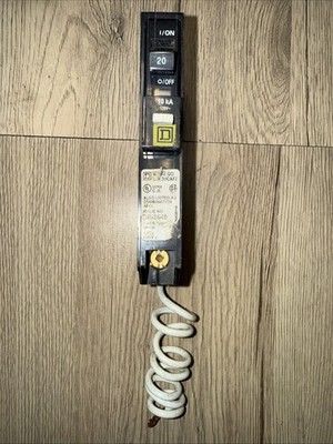 Square D QO120CAFI QO 20A Arc Fault Breaker 120V
