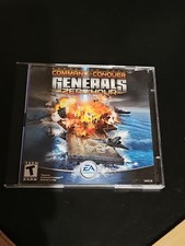 Command  Conquer: Generals -- Zero Hour 2disc PC, 2003 preowned EA SPORTS