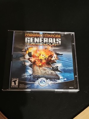 Command & Conquer: Generals -- Zero Hour 2disc (PC, 2003) preowned EA SPORTS
