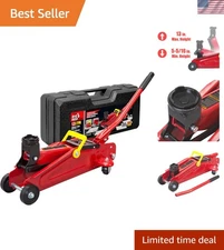 Professional 1.5 Ton Hydraulic Floor Jack - Durable, Portable & Safe Lift System