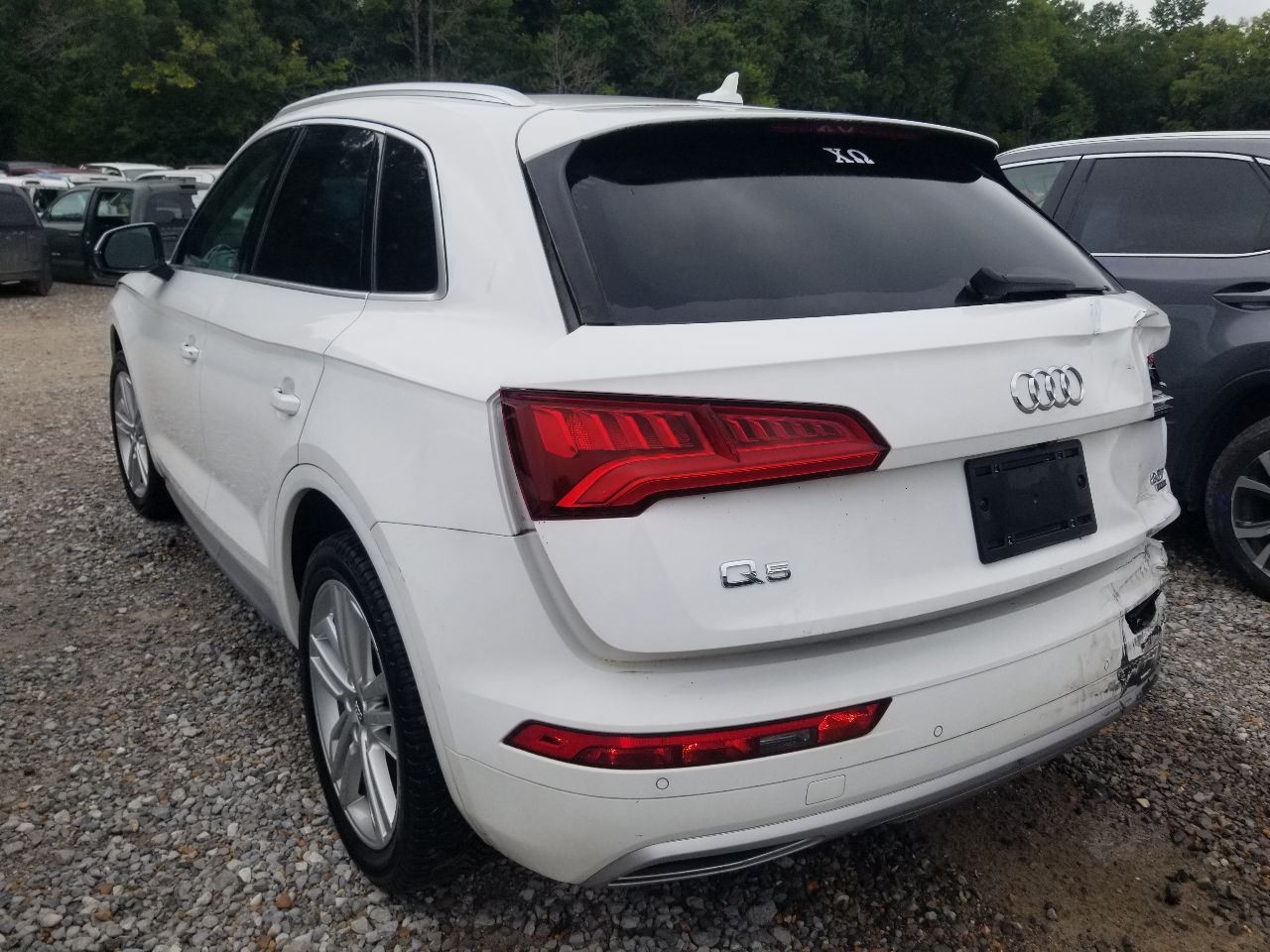 18 2018 AUDI Q5 2.0L TURBO SPINDLE KNUCKLE FRONT RIGHT PASSENGER AWD