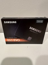 Samsung 860 EVO MZ-76E500 Internal SSD 500GB, Black, SATA III