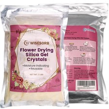  NET 2 LBS Silica Gel Flower Drying, Drying Crystals, 2LB