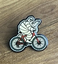 Vintage Michelin Man Cycling Lapel Pin/ Hat Collectible Advertising Tires Bike