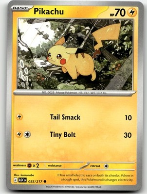 Pikachu Ascended Heroes 55/217