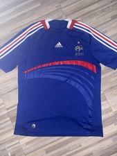 Adidas 2008/09 Authentic France Ntnl. Team Soccer Jersey Mens Large. 520139.