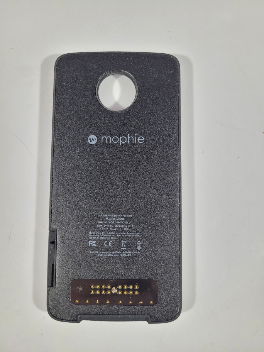 Mophie Moto Z Case That Works With Battery Mod Wireless Charging