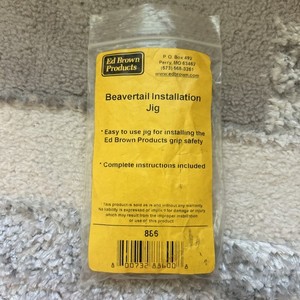 Ed Brown Products Beavertail Grip Safety Installation Jig 1911 Stainless Free Sh