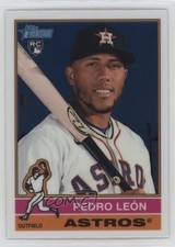 2025 Topps Heritage Chrome Pedro Leon Pedro León #271 02ri