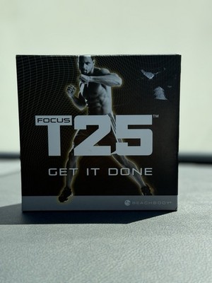 FOCUS T25 Alpha + Beta Workout 10 Disc DVD Set Beachbody Complete