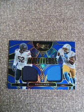 Khalil Mack - 2025 Select - Multiverse - MVJ-KMK - 2 Patches - Blue