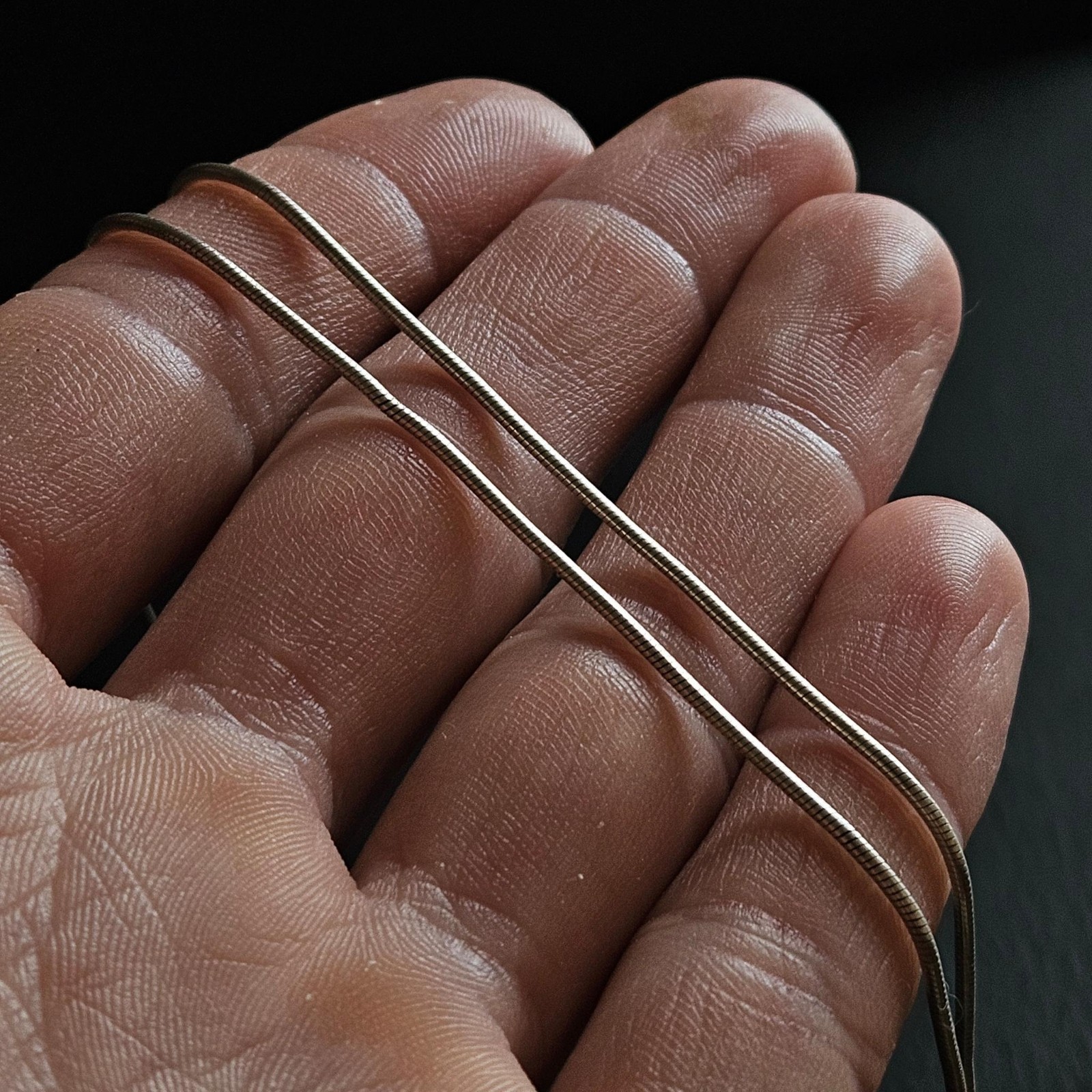 Solid Silver Hallmarked 925 Sterling Silver Snake… - image 6