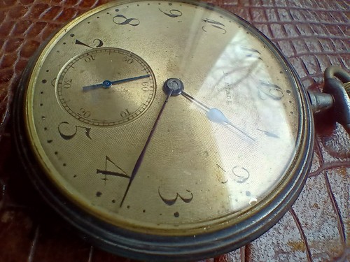 Antique Pleiade Brevet Pocket Watch Niello - Picture 3 of 10