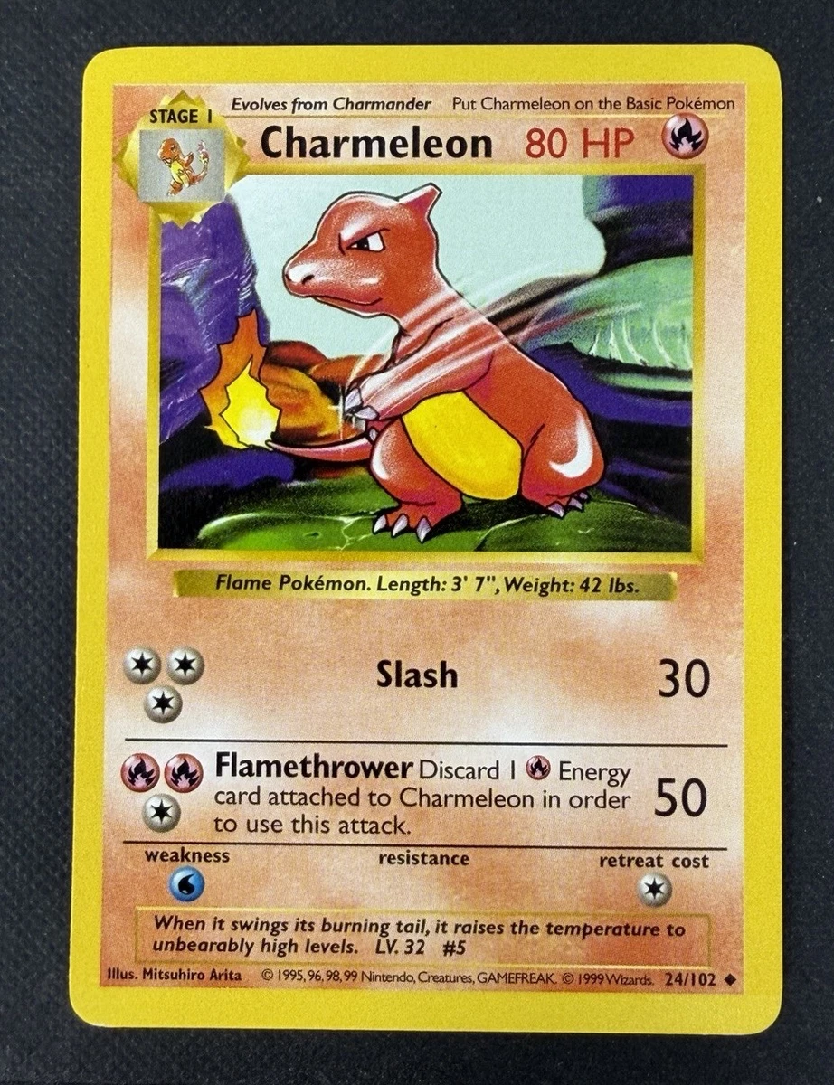 Charmeleon Pokémon TCG Individual Collectible Card Game Cards for