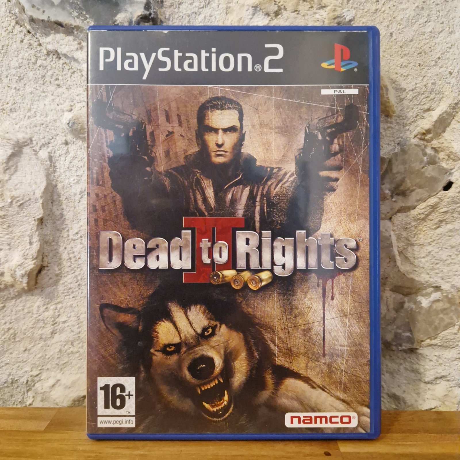 DEAD TO RIGHTS II 2 JEU CIB PS2 PLAYSTATION 2 COMPLET PAL FR