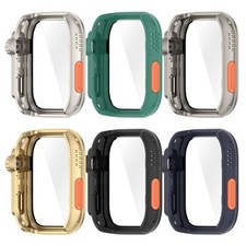 PC Full Coverage Screen Protector Sleeve Dustproof Housing Guard for Watch Fit 4