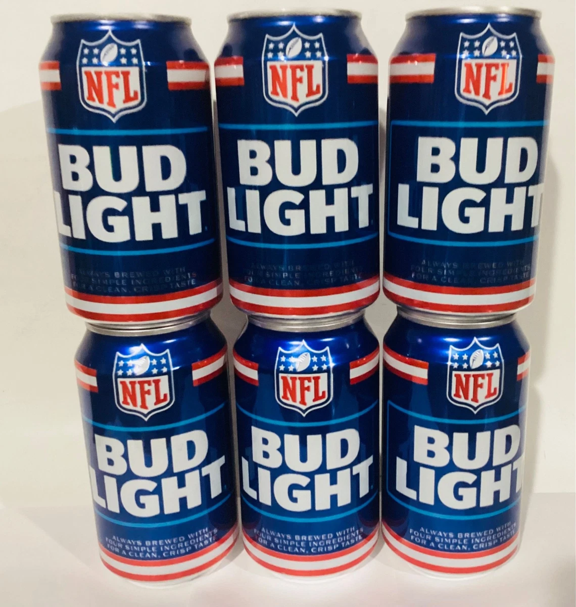 bud light nfl beer can products for sale | eBay