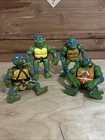 Vintage TMNT Leonardo Action Figure Lot Playmates 1988–1990