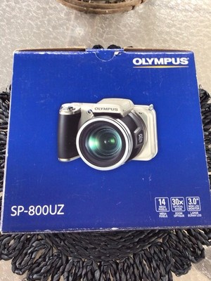 Olympus SP-800UZ 14MP Digital Camera 30x Optical Zoom 3'' Wide LCD BRAND NEW