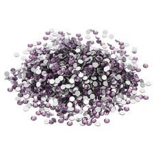 SS16/1440Pcs Glass Diamante Rhinestone, Man Made Gems, Lotus Purple