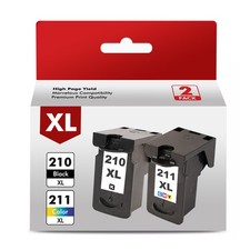 Ink Cartridges for Canon PG-210XL CL-211XL PIXMA MP250 MP240 MX410 MX340 MP295