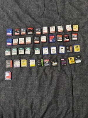 sandisk memory card lot