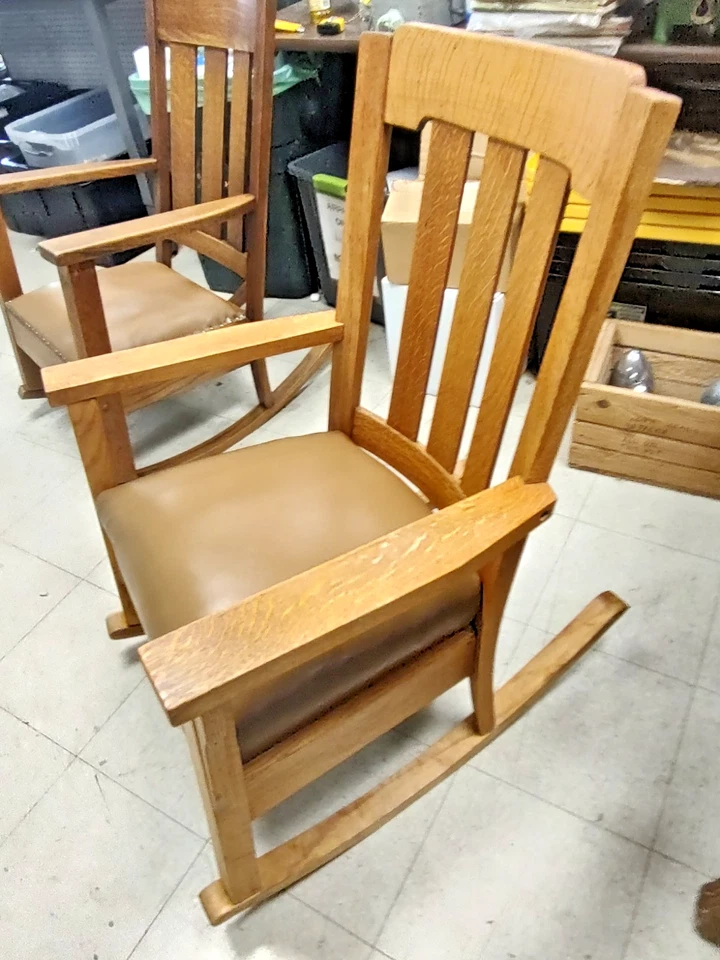 古董使命风格摇椅 — 第 3/4 张图片