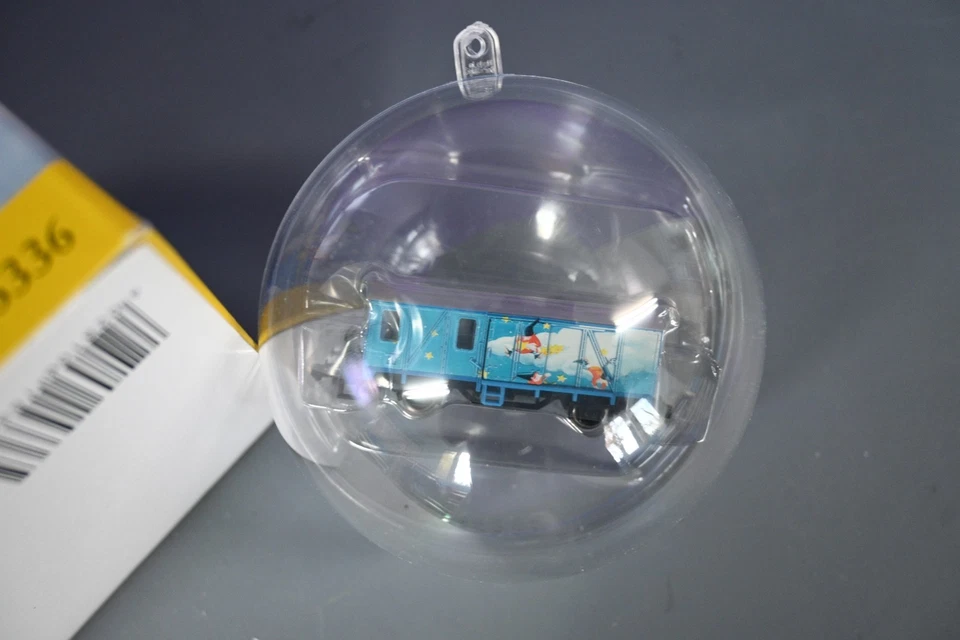 Trix Minitrix Christmas Train in Ornament 15336 N-Scale 2004 Elves RARE - Image 3 of 4