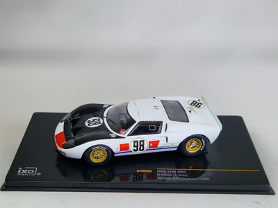 IXO 1/43 FORD GT40 MK II WINNER DAYTONA 24 HOURS 1966 - KEN MILES & LLOYD RUBY