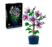 LEGO Hibiscus Flower Building Set 10372 Artificial Plant Decor Gift