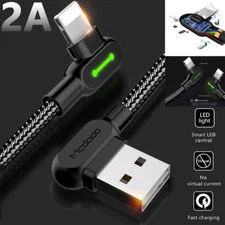 MCDODO Cable Fast Charger USB Data Cord For iPhone 14 13 12 11 XS Pro Max 8 7 SE