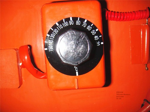 Cinturón de banda de tambor WVO 9,8"" X 68,5"" 250 X 1740 mm 2000W CE UL calentador de silicona - Imagen 6 de 12