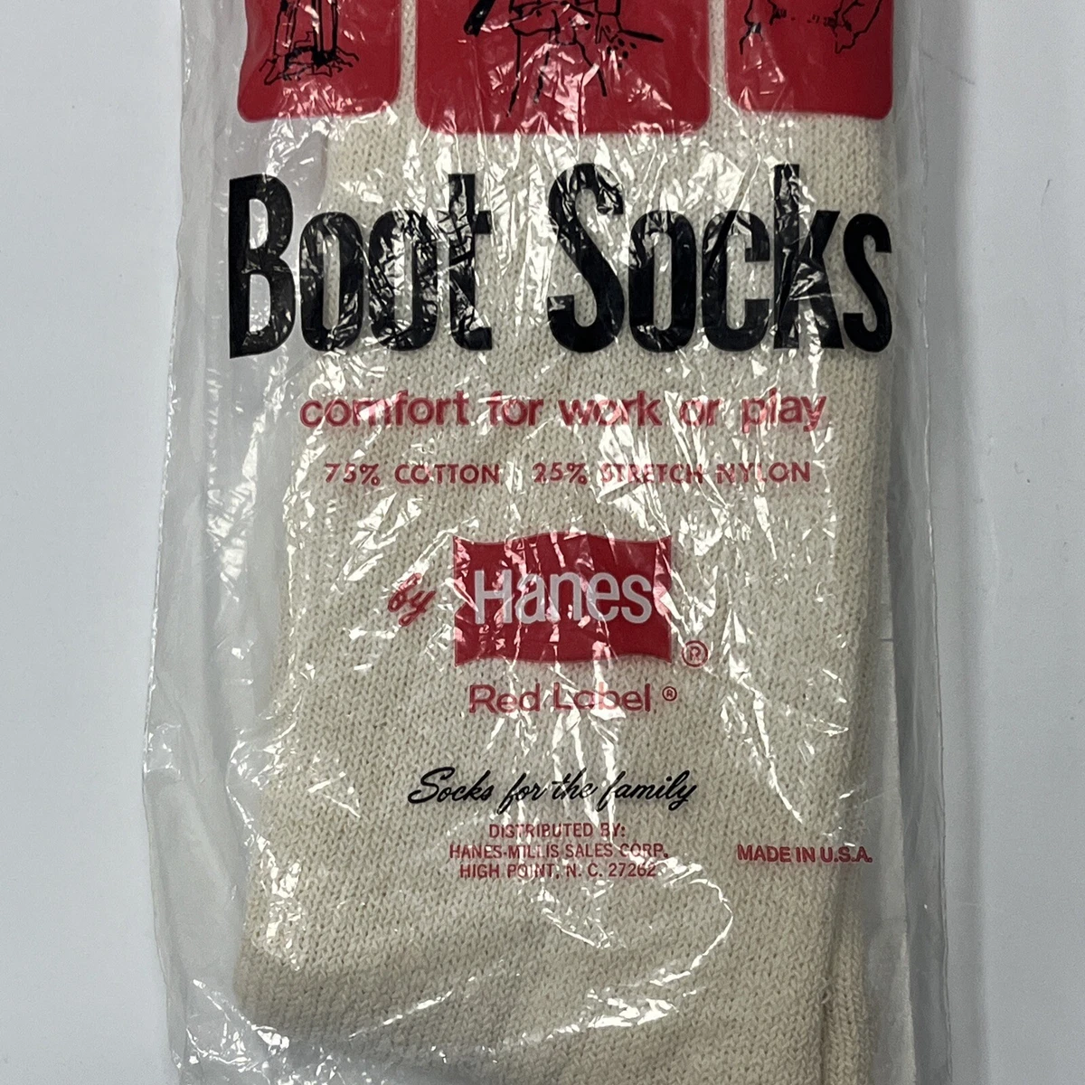 Hanes boot socks sale