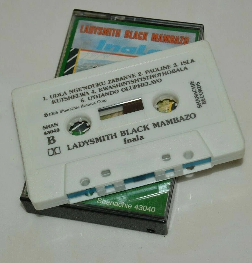 Nice Vintage Ladysmith Black Mambazo Inala Cassette Tape RARE - Image 3 of 3