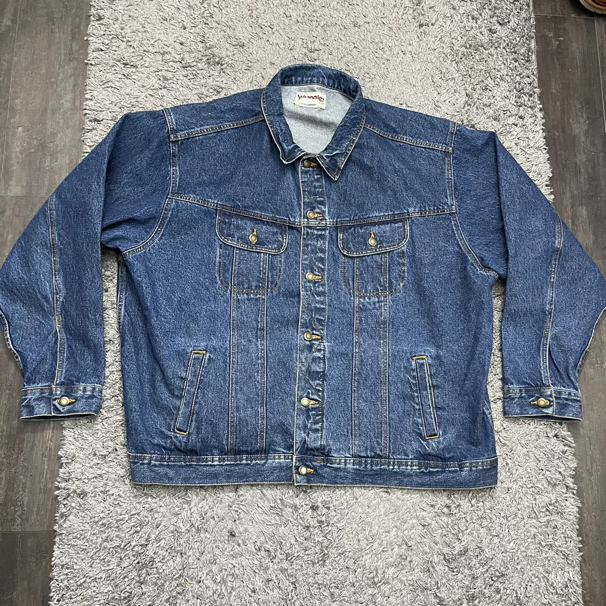 3x blue jean clearance jacket