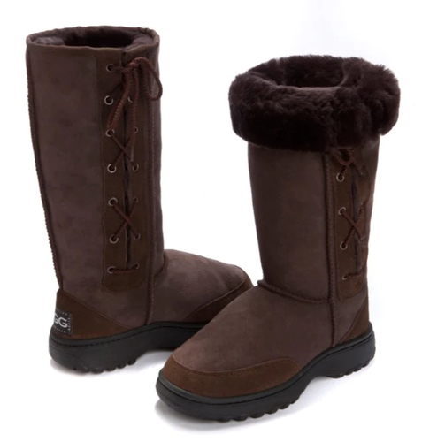 MEN'S OUTDOOR LACE UP TALL AUSTRALIAN UGG BOOTS - Picture 31 of 46