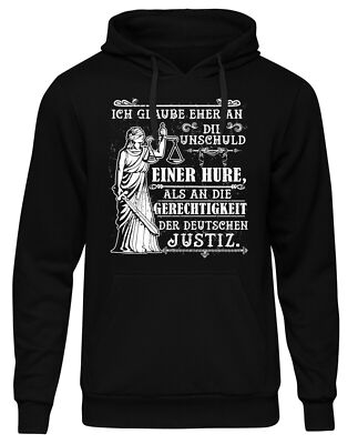Unschuld & Gerechtigkeit Herren Kapuzenpullover | Revolution Osten Freiheit | M1