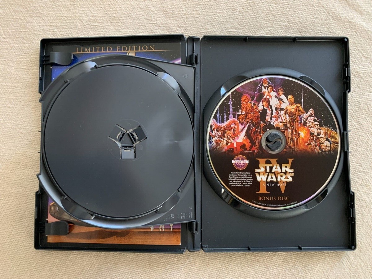 Star Wars (DVD, 2006, 2-Disc Set, Limited Edition Widescreen