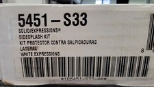 Kohler Solid/Expressions Solid Surface Material Side Splash  White  K-5451-S33
