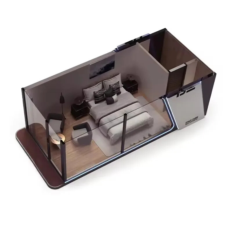 20Ft 40Ft Modular House Indoor Office Pod Apple Cabin Living Container